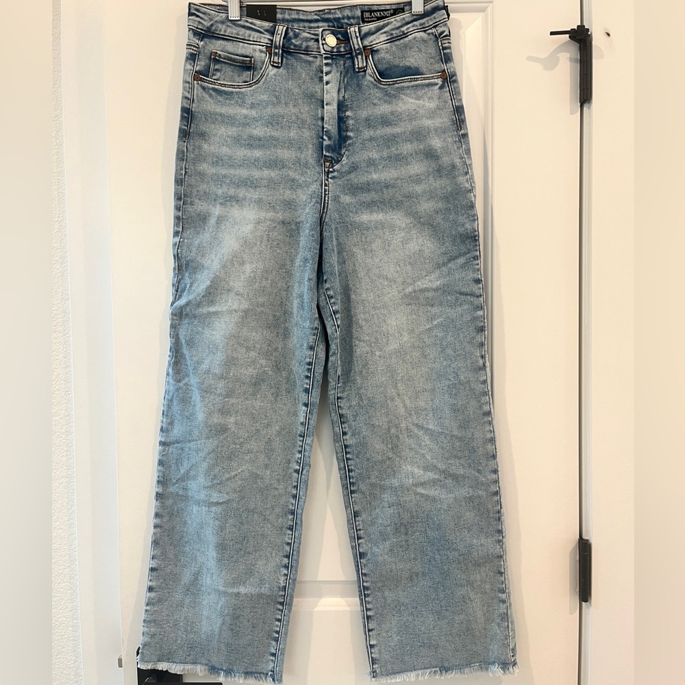 NWT Blank NYC The Baxter Ribcage Straight Leg Jeans